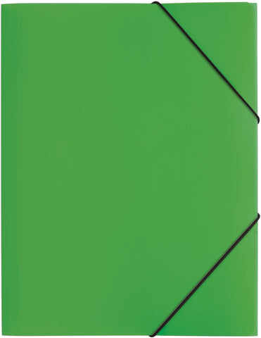 PAGNA Gummibandmappe Trend A4 21613-05 grün 3 Klappen