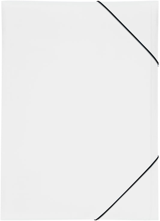 PAGNA Gummibandmappe Trend A3 21638-02 weiss 3 Klappen