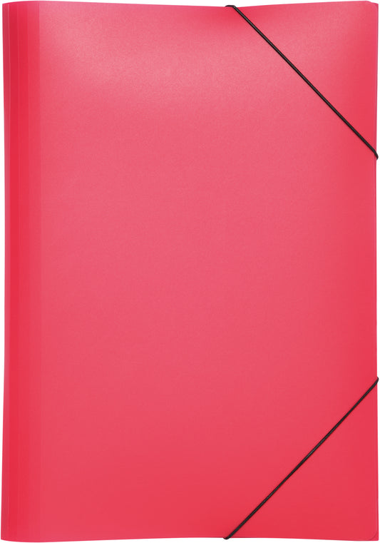 PAGNA Gummibandmappe Trend A3 21638-03 rot 3 Klappen