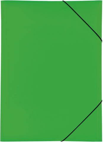 PAGNA Gummibandmappe Trend A3 21638-05 grün 3 Klappen