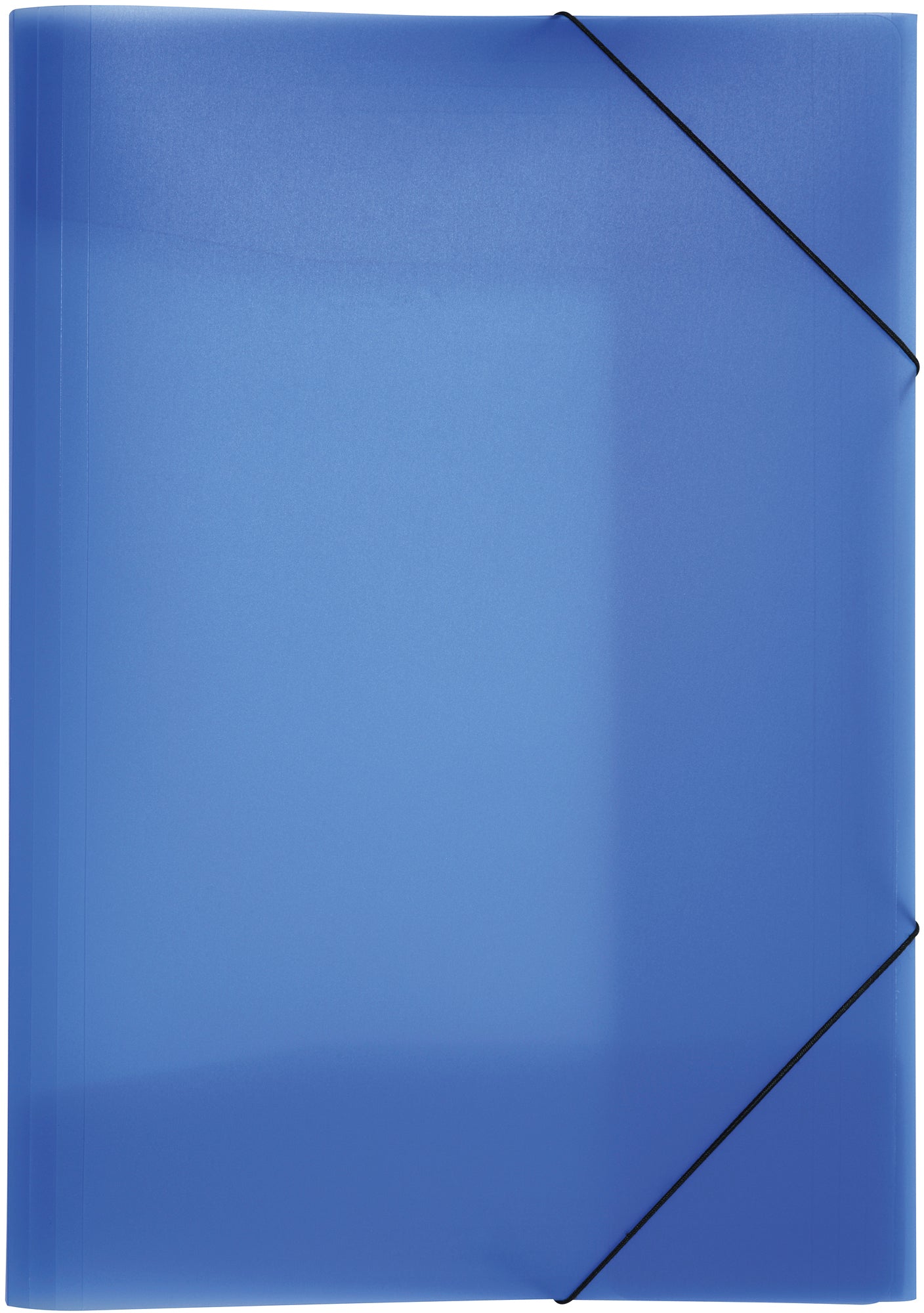 PAGNA Gummibandmappe Trend A3 21638-07 blau 3 Klappen