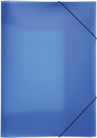 PAGNA Gummibandmappe Trend A3 21638-07 blau 3 Klappen
