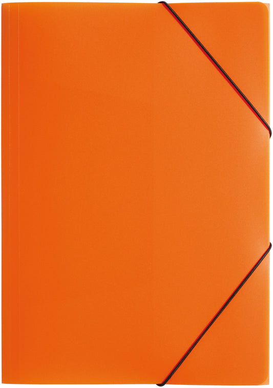 PAGNA Gummibandmappe Trend A3 21638-09 orange 3 Klappen