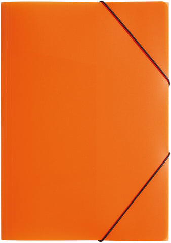 PAGNA Gummibandmappe Trend A3 21638-09 orange 3 Klappen