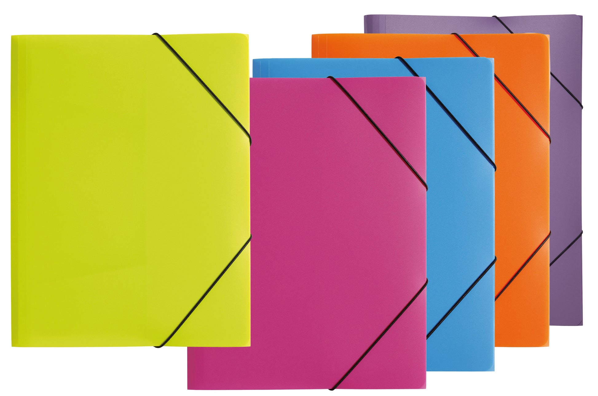 PAGNA Gummibandmappe Trend A3 21638-17 grün 3 Klappen