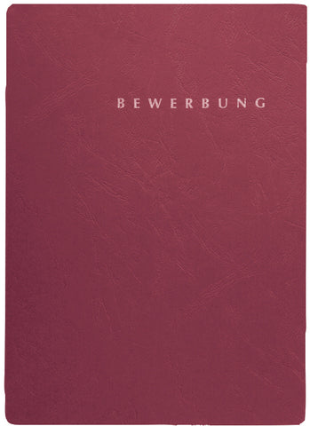 PAGNA Bewerbungsmappe Select 22002-01 rot 3-teilig