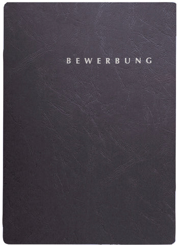PAGNA Bewerbungsmappe Select A4 22002-04 schwarz 3-teilig