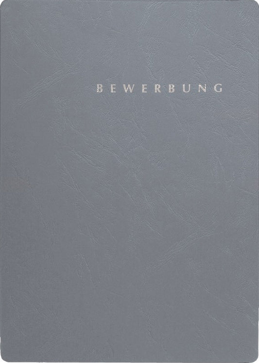 PAGNA Bewerbungsmappe Select A4 22002-06 grau 3-teilig