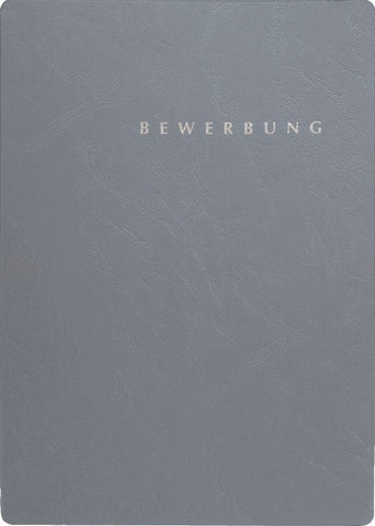 PAGNA Bewerbungsmappe Select A4 22002-06 grau 3-teilig