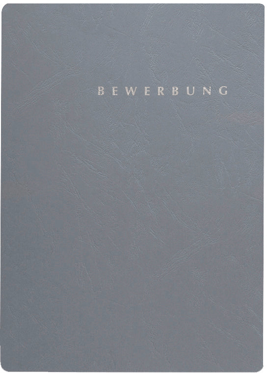 PAGNA Bewerbungsmappe Select A4 22002-06 grau 3-teilig