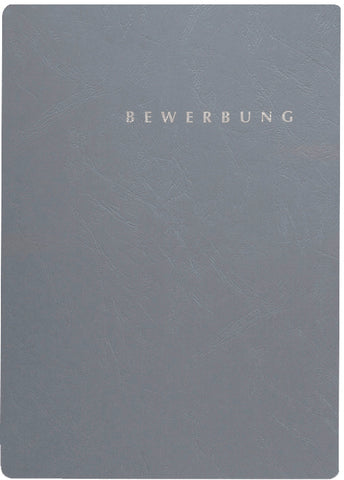 PAGNA Bewerbungsmappe Select A4 22002-06 grau 3-teilig