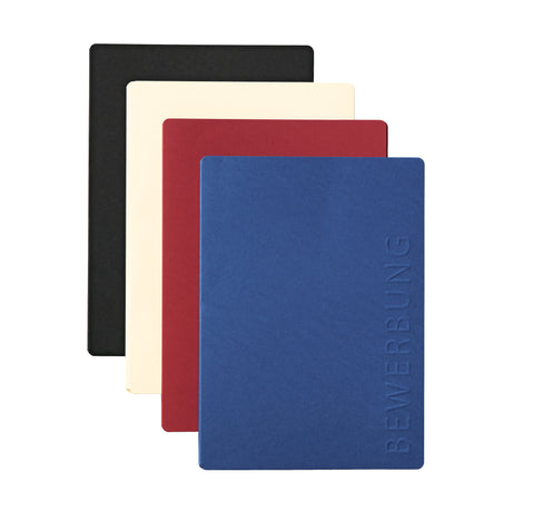 PAGNA Bewerbungsmappe Solo A4 22006-02 blau 5mm