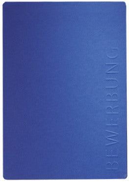 PAGNA Bewerbungsmappe Solo A4 22006-02 blau 5mm