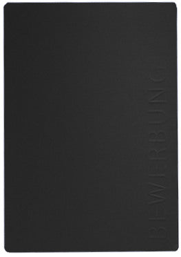 PAGNA Bewerbungsmappe Solo A4 22006-04 schwarz 5mm