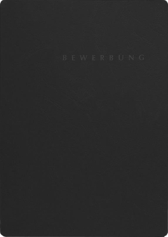 PAGNA Bewerbungsmappe Select A4 22016-04 schwarz 3-teilig 3 Stück