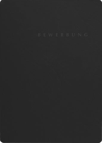 PAGNA Bewerbungsmappe Select A4 22016-04 schwarz 3-teilig 3 Stück