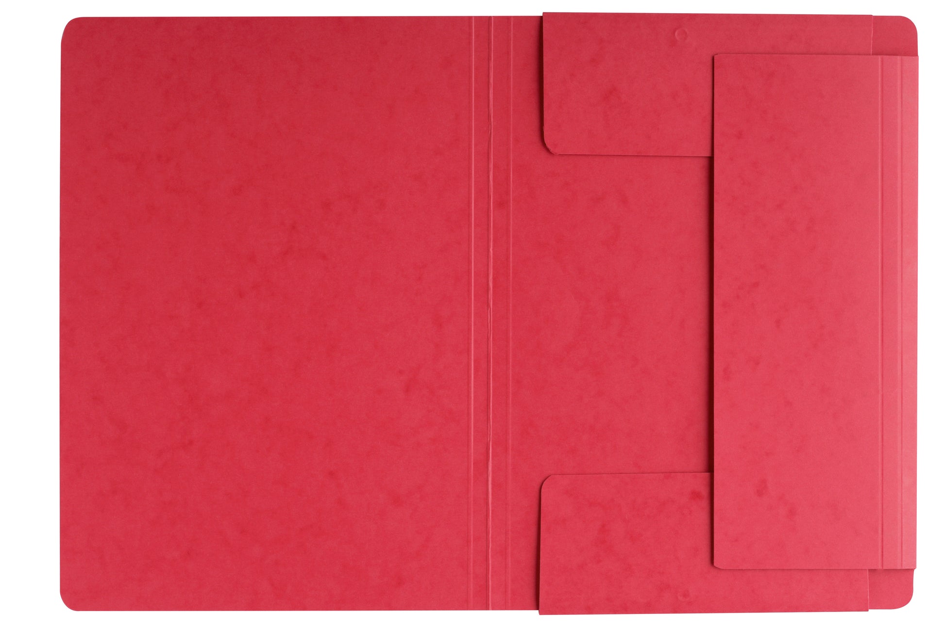 PAGNA Gummibandmappe A4 24007-01 rot 3 Klappen