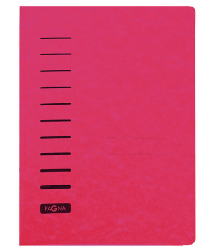 PAGNA Gummibandmappe A4 24007-01 rot 3 Klappen