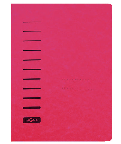 PAGNA Gummibandmappe A4 24007-01 rot 3 Klappen