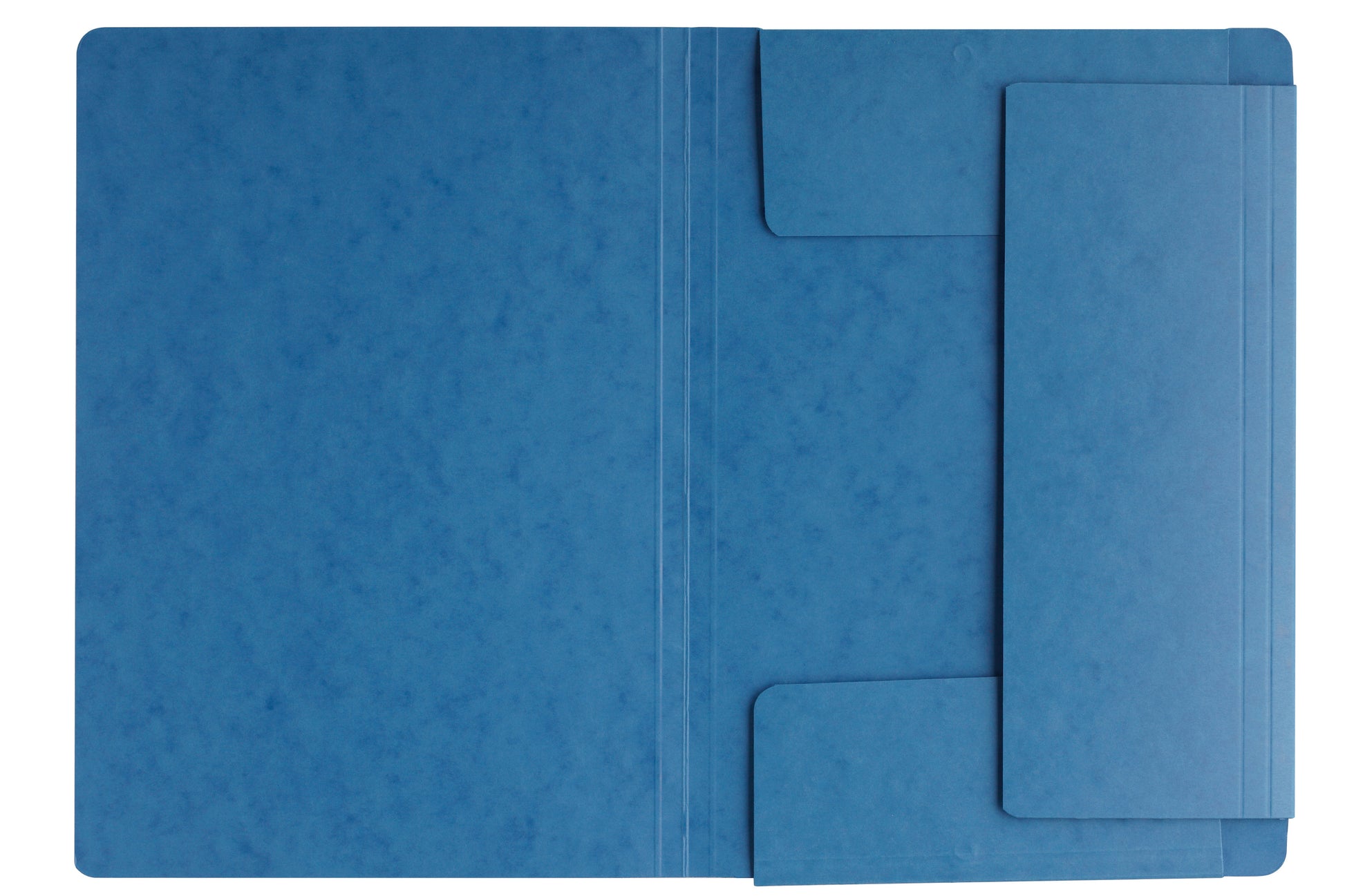 PAGNA Gummibandmappe A4 24007-02 blau 3 Klappen