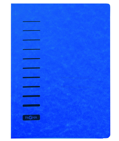PAGNA Gummibandmappe A4 24007-02 blau 3 Klappen