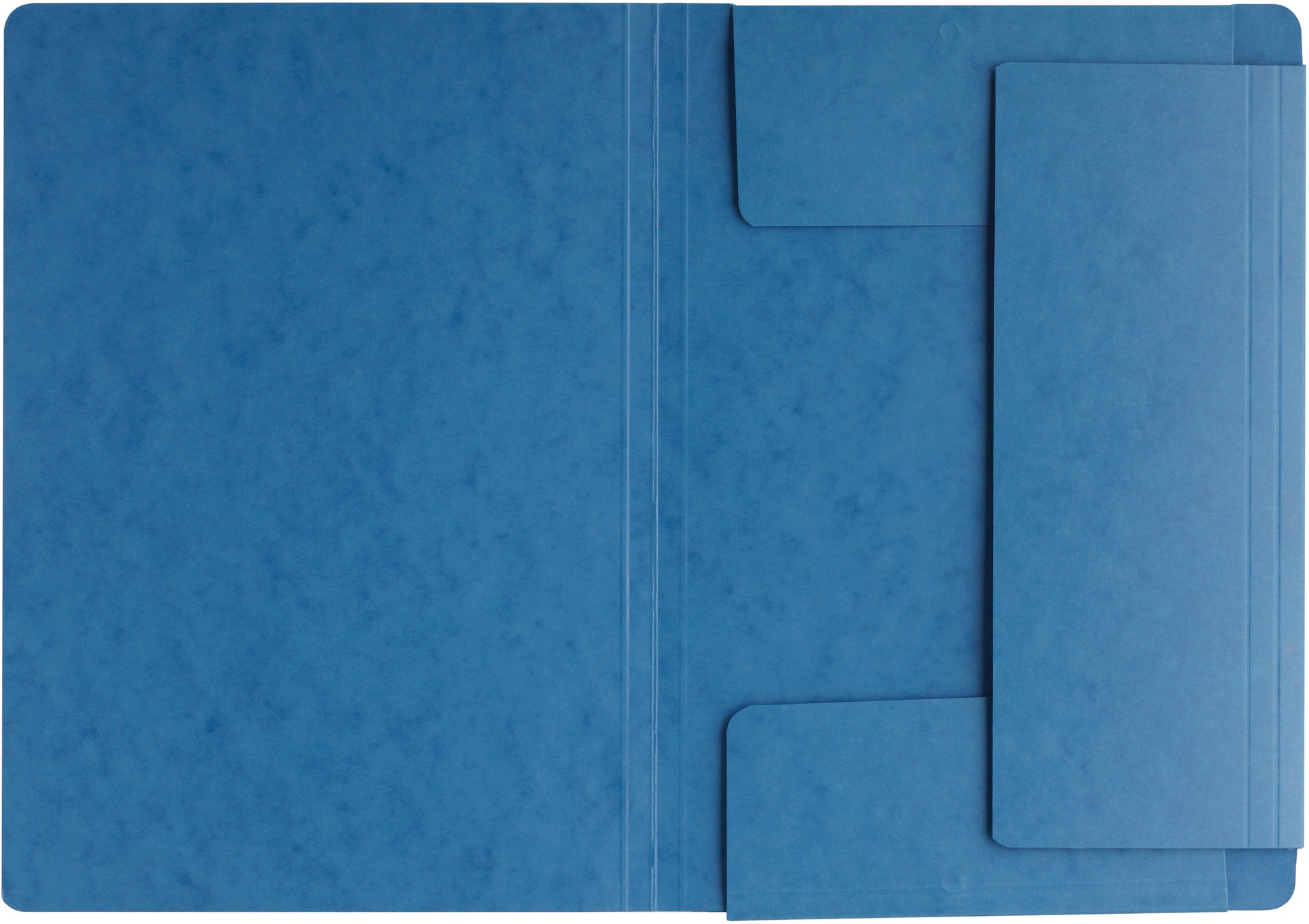 PAGNA Gummibandmappe A4 24007-02 blau 3 Klappen