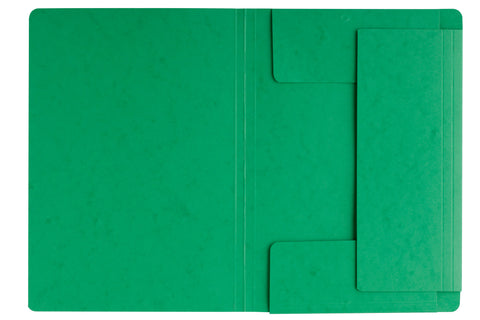 PAGNA Gummizugmappe A4 24007-03 grün 3 Klappen