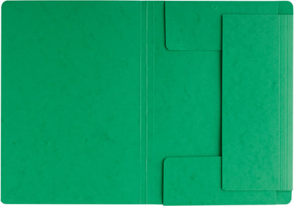 PAGNA Gummizugmappe A4 24007-03 grün 3 Klappen