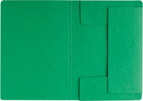 PAGNA Gummizugmappe A4 24007-03 grün 3 Klappen