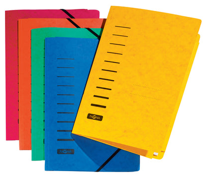 PAGNA Gummibandmappe A4 24007-05 gelb 3 Klappen
