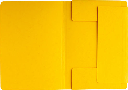 PAGNA Gummibandmappe A4 24007-05 gelb 3 Klappen