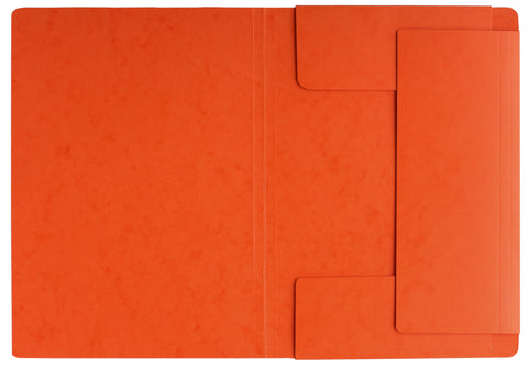 PAGNA Gummizugmappe A4 24007-12 orange 3 Klappen