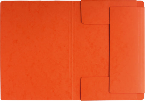 PAGNA Gummizugmappe A4 24007-12 orange 3 Klappen