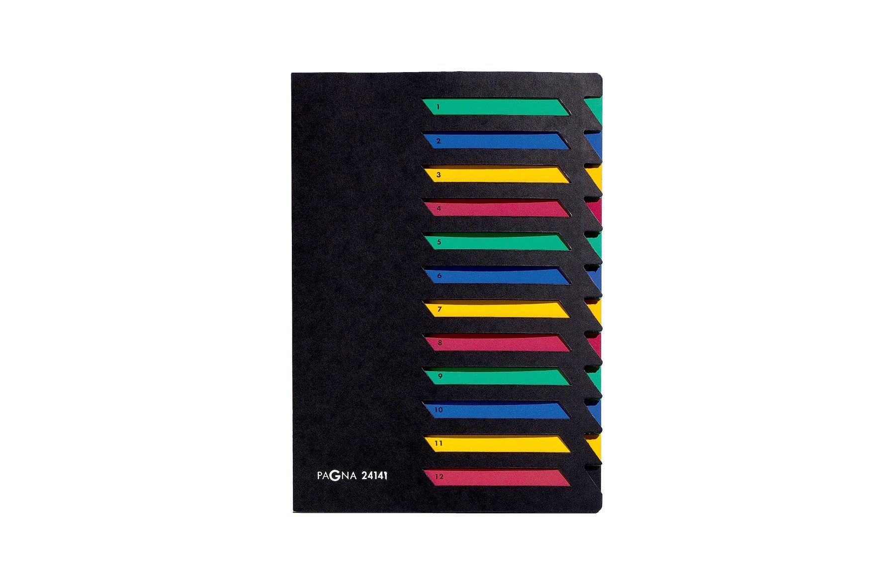 PAGNA Deskorganizer A4 24141-04 schwarz 12 Fächer
