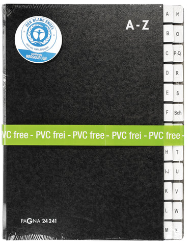 PAGNA Vorordner A4 24241-04 schwarz A-Z