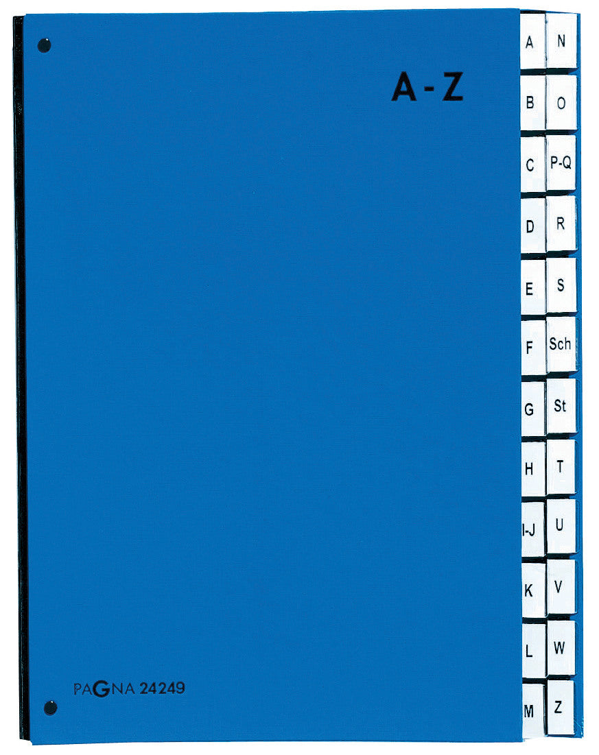 PAGNA Pultordner Color A4 24249-02 blau A-Z
