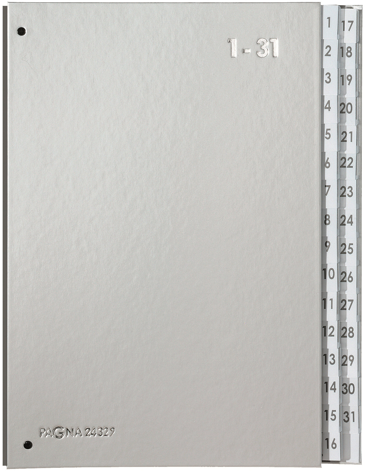 PAGNA Pultordner Color A4 24329-14 silber 1-31