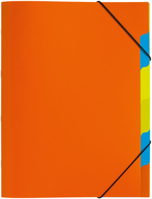PAGNA Ordnungsmappe A4 41803-09 orange 5-teilig