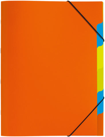 PAGNA Ordnungsmappe A4 41803-09 orange 5-teilig