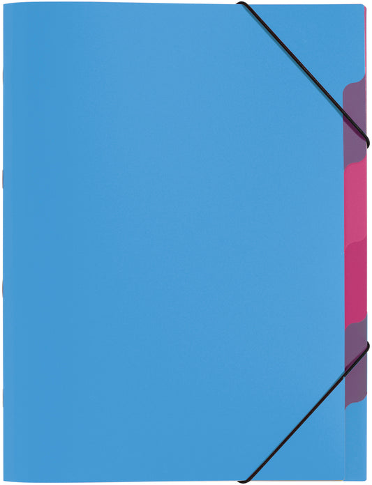 PAGNA Ordnungsmappe A4 41803-13 hellblau 5-teilig