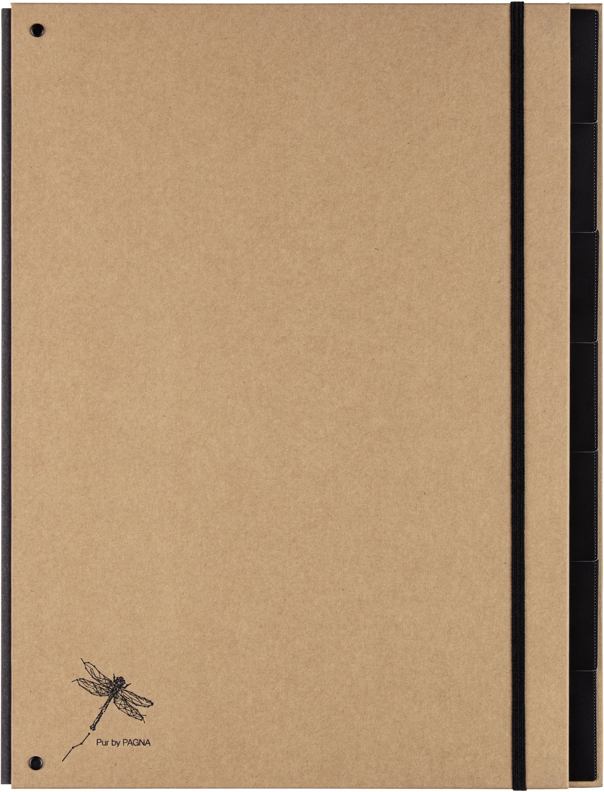 PAGNA Pultordner Pur A4 44007-11 natur 7-teilig