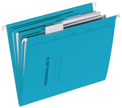 PAGNA Hängemappe Personal 5-teilig 44105-02 blau