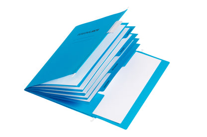 PAGNA Hängemappe Personal 5-teilig 44105-02 blau