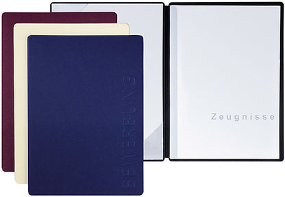 PAGNA Bewerbungsmappe Stream A4 44122-02 blau