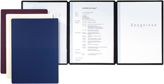 PAGNA Präsentationsmappe Straight A4 44123-02 blau