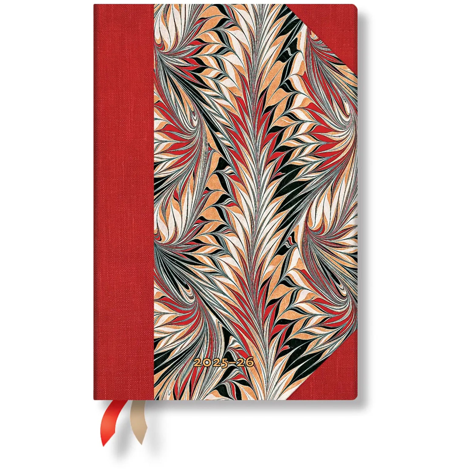 PAPERBLANKS Agenda Rubedo Mini 25/26 DD0531-6 1W/2S 18M DE HOR HC 9.5x14cm