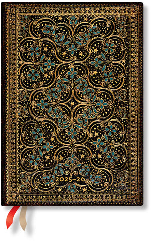 PAPERBLANKS Agenda Restauration Midi 25/26 DD0536-1 1W/2S 18M DE HOR HC 13x18cm