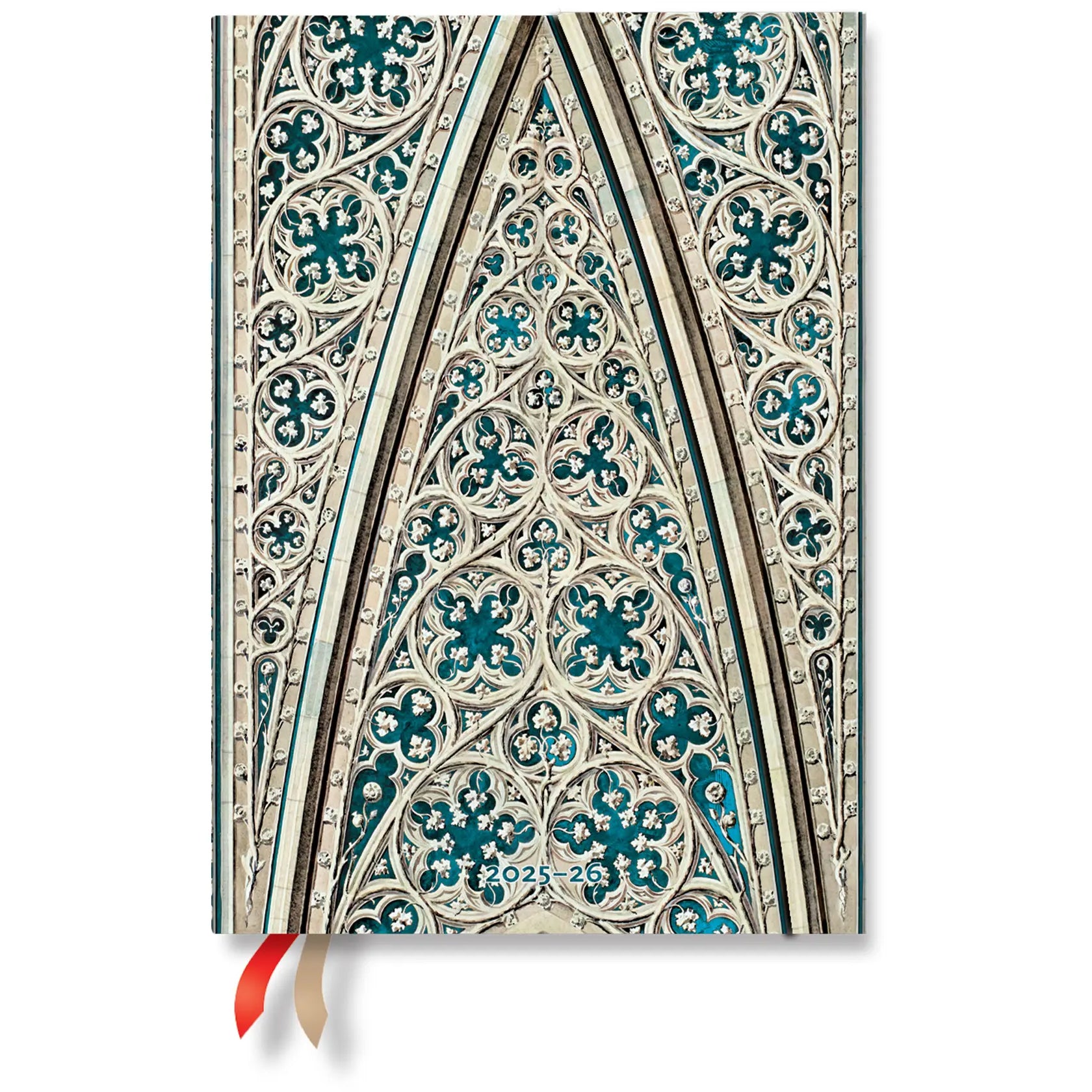 PAPERBLANKS Agenda Dom Mailand Midi 25/26 DD0538-5 1W/2S 18M DE HOR HC 13x18cm