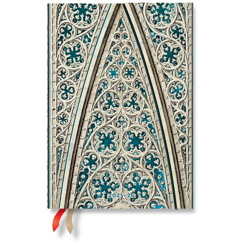 PAPERBLANKS Agenda Dom Mailand Midi 25/26 DD0538-5 1W/2S 18M DE HOR HC 13x18cm