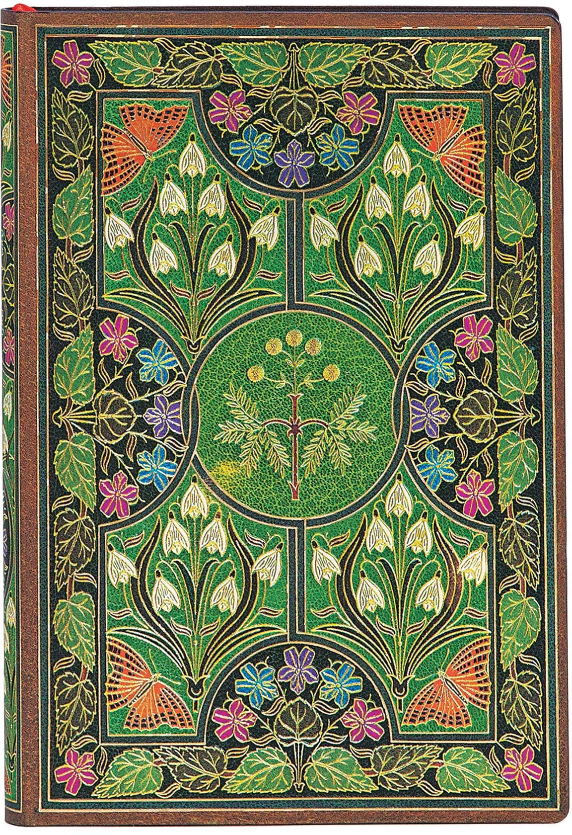 PAPERBLANKS Notizbuch Blühende Poesie Mini FB5367-5 liniert 176 Seiten